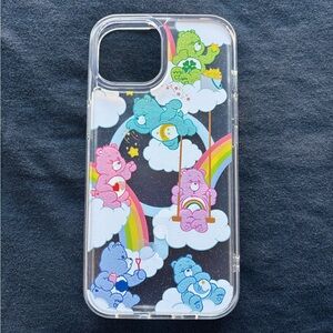 Care Bears Rainbow Cloud Phone Case - Pink, Blue, Green